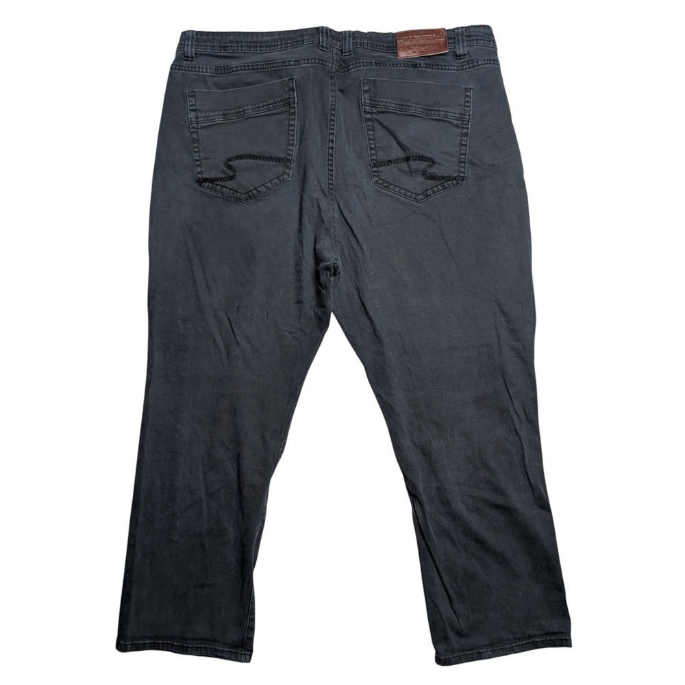 Summerfields Sz. 46 x 30 Black Straight Leg Big Tall Jeans